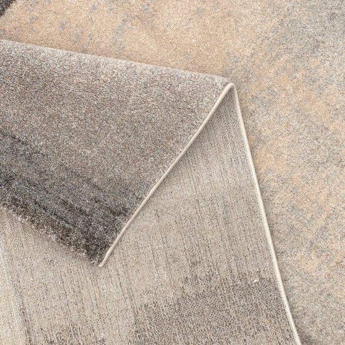 Sahara Modern Abstracts Rug | Washable Modern Rugs Style | Polypropylene + Polyester Area Rug Floor Covering | Indoor Carpet For Living Room Dining Bedroom 240X340cm-Brown-231200400577