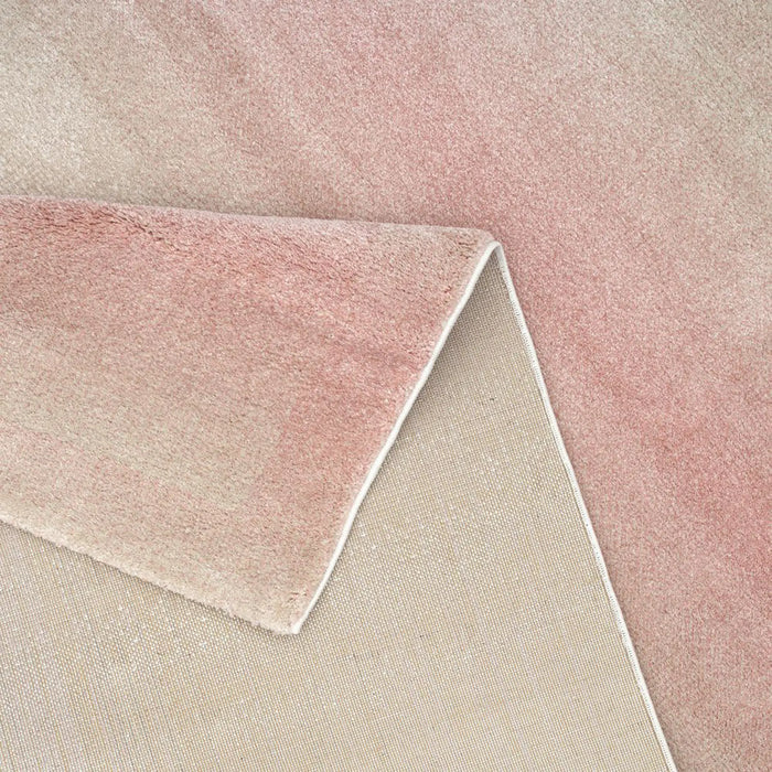Sahara Modern Abstracts Rug | Washable Modern Rugs Style | Polypropylene + Polyester Area Rug Floor Covering | Indoor Carpet For Living Room Dining Bedroom 240X340cm-Pink