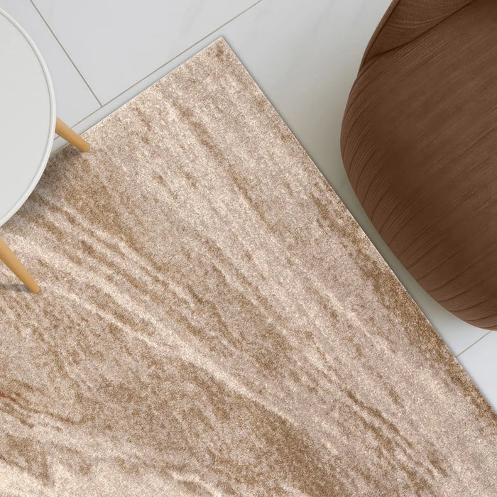 Sahara Modern Abstracts Rug | Washable Modern Rugs Style | Polypropylene + Polyester Area Rug Floor Covering | Indoor Carpet For Living Room Dining Bedroom 240X340cm-White Rust