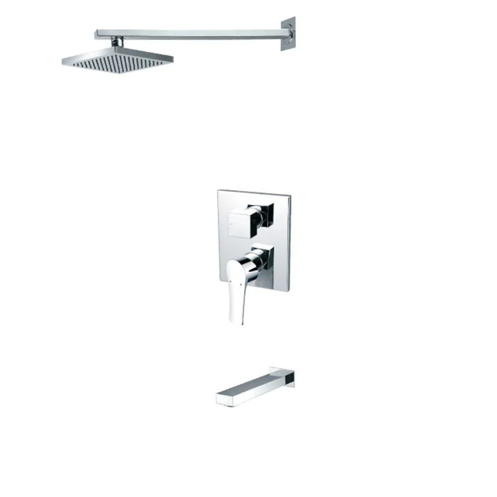 Milano Charming 2 Way Concealed Bath Shower Mixer Complete Set-Made In China
