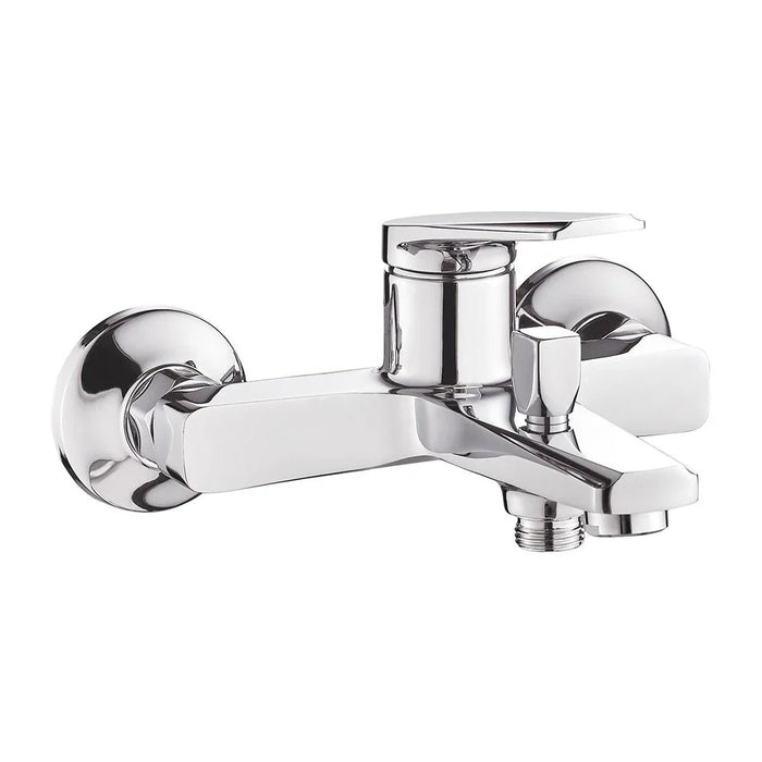 Milano Dulce Bath Shower Mixer Chrome With Shower Set-Made In China