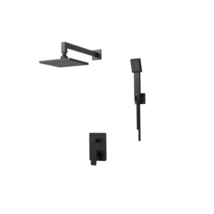 Milano Mac 2-Way Concealed Bath Shower Mixer| Modern Wall-Mounted Bathroom Faucet with Durable Brass Construction, Sleek Concealed Design for Stylish Bathrooms
