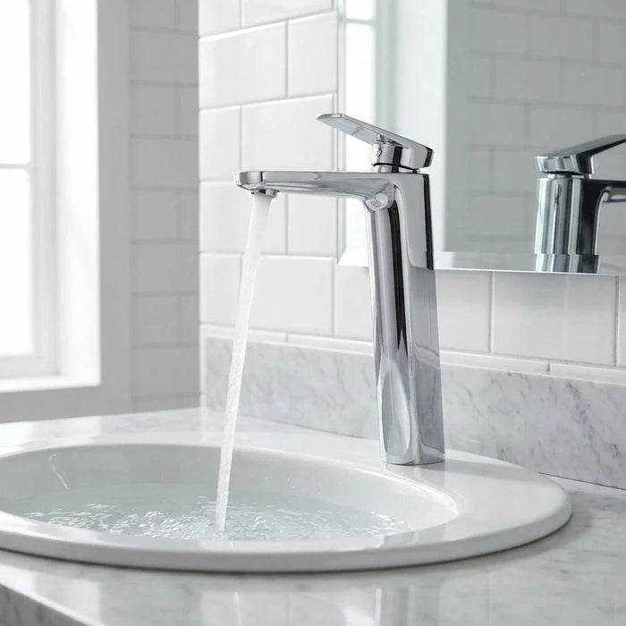 Milano Yana Art Basin Mixer With Pop Up Waste Chrome