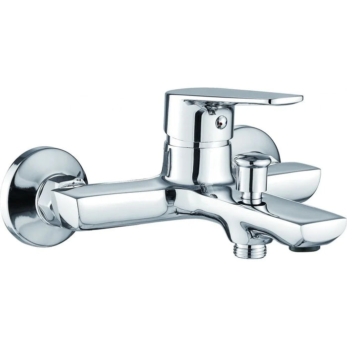 Milano Plus Bayz Plus Bath Shower Mixer Durable Brass Construction & Sleek Chrome Finish for Modern Bathrooms