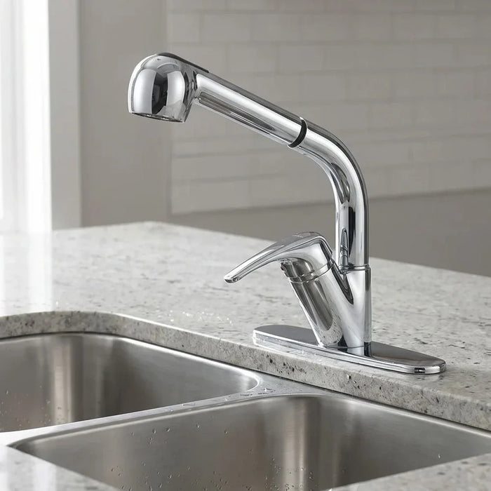 Milano Moveable Pull Out Kitchen Sink Mixer