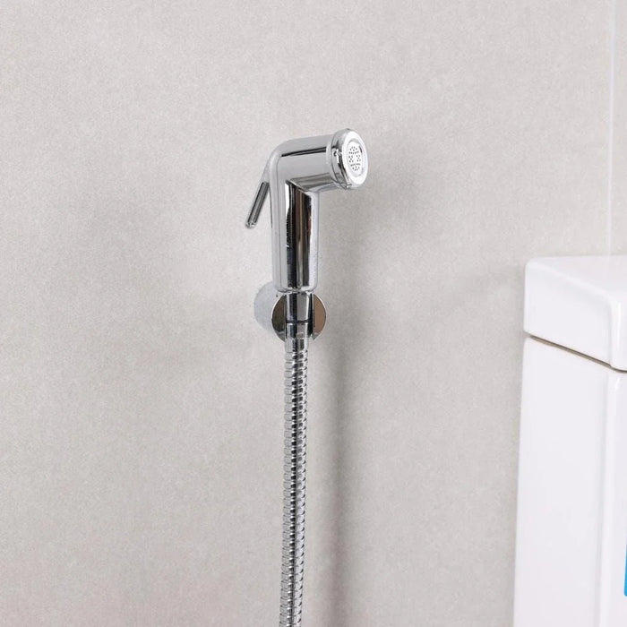 Milano Deluxe Shattaf Chrome With Angle Valve