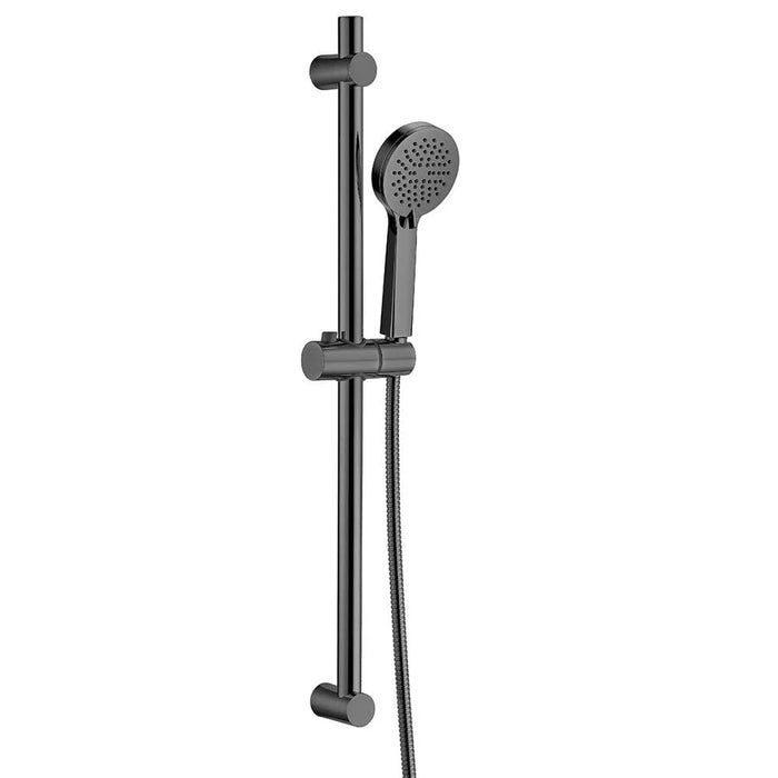 Milano Calli Shower Sliding Kit 3 Pcs Matte Grey-Made In China