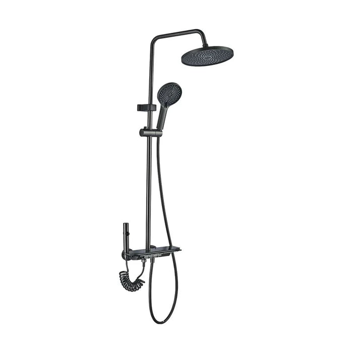 Milano Plus Piano Rain Shower Round Gun Grey-Made In China