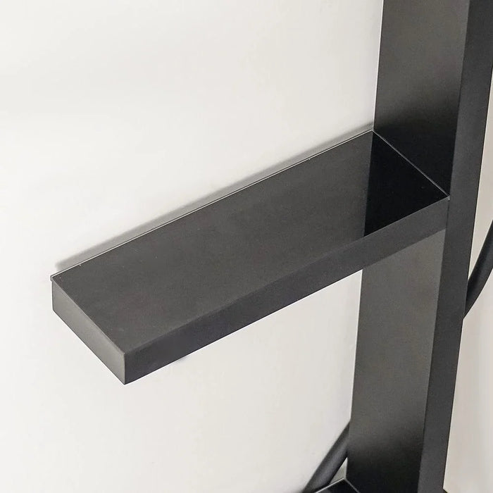 Milano Aston Shower Panel-Velvet Black