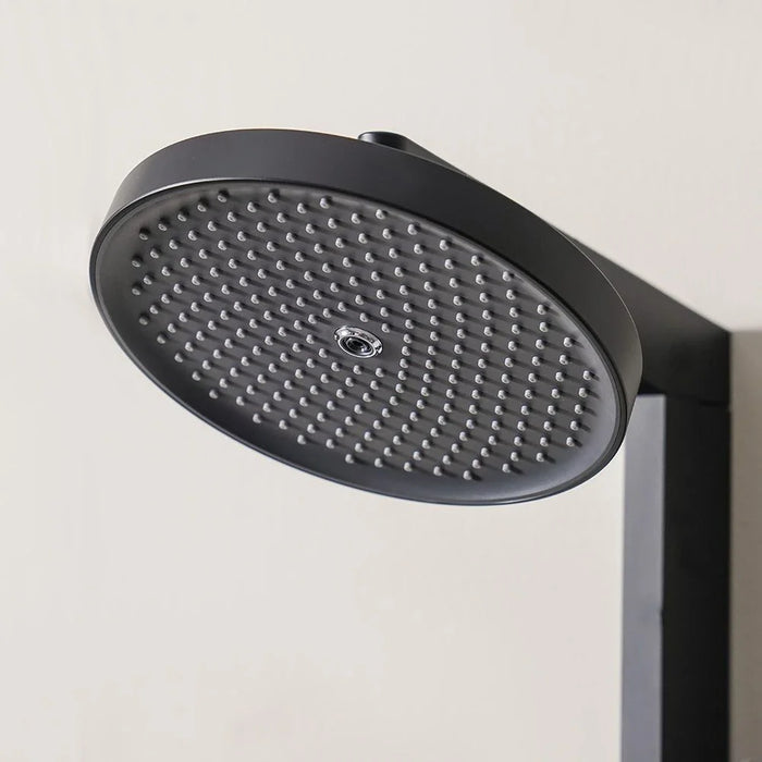 Milano Aston Shower Panel-Velvet Black