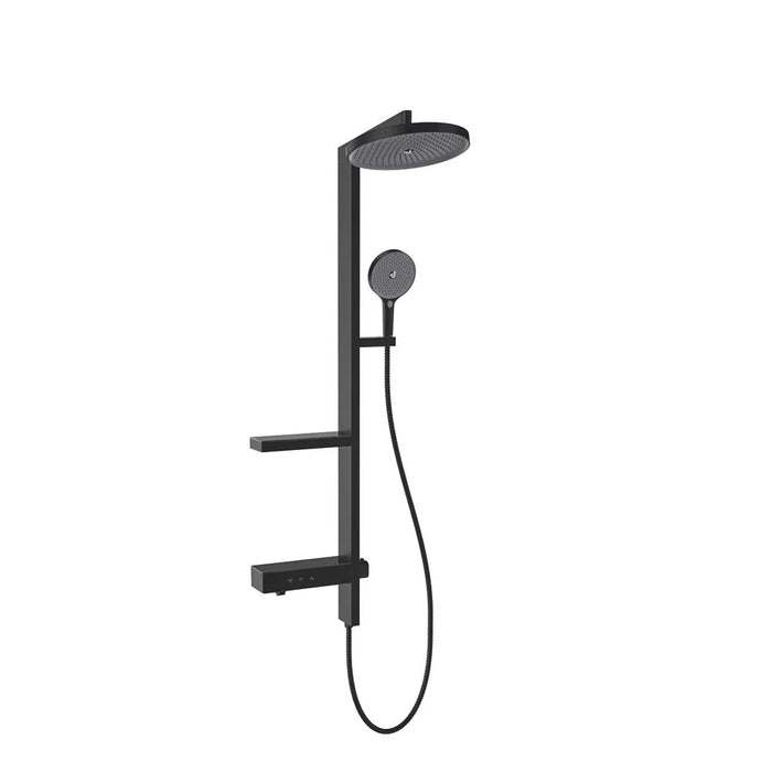 Milano Aston Shower Panel-Velvet Black