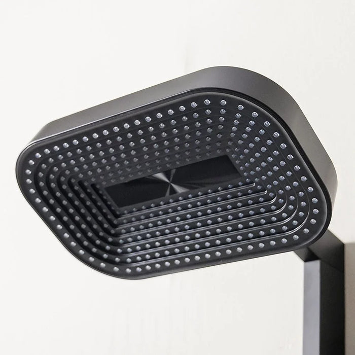 Milano Alfa Shower Panel-All Black