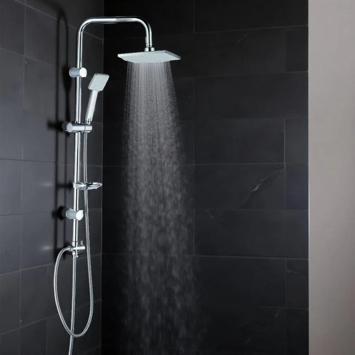 Milano Luxe Fire Shower Column Set Chrome Ð Made In China