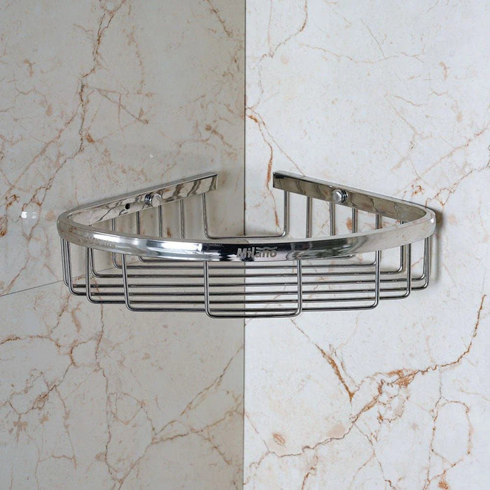 Milano Dora Ss Corner Single Basket