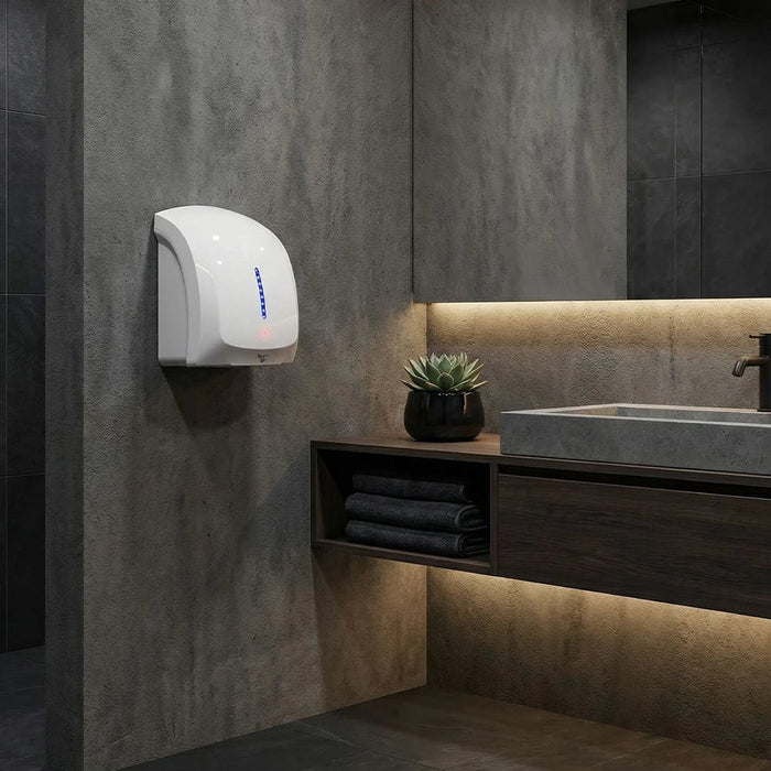Milano Hand Dryer White (Hsd-A1002)