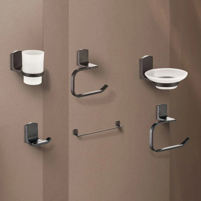 Milano Picasso Bathroom Blk -6 Pc Gift Set