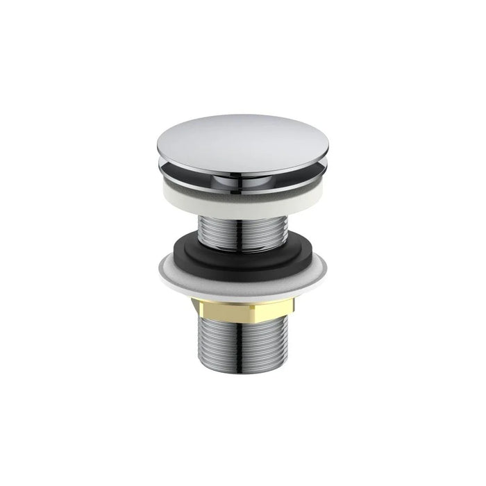 Milano Push Type Long Pop Up Watse Without Over Flow 102Mm G1/4' Chrome