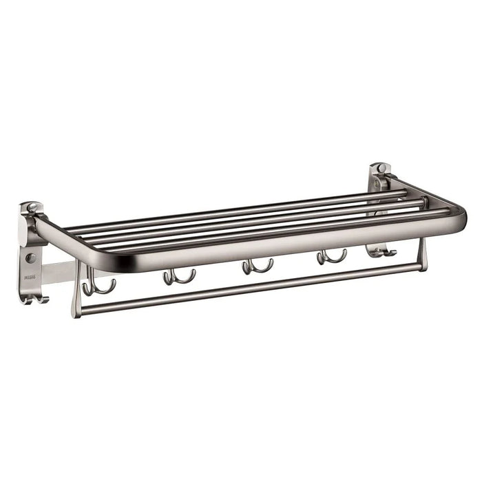 Milano Rena Towel Self With Hook Brush Nickel