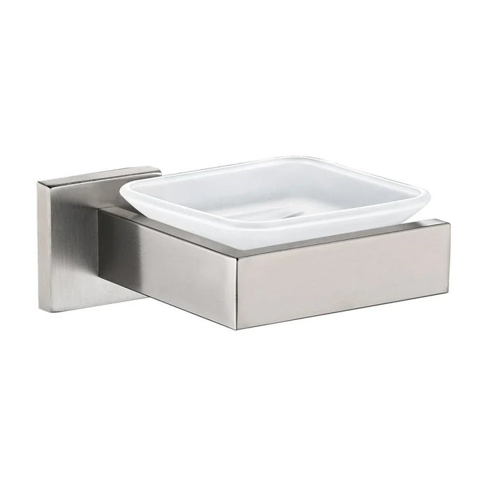 Milano Mariz Bathroom Accessories 6 Pcs Gift Set Brushed Nickel