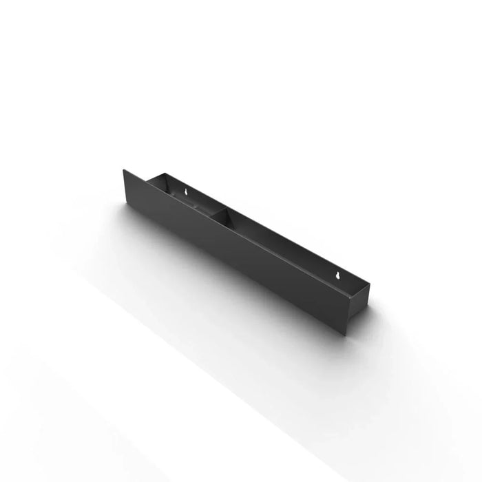 Milano SS Wall-Mounted Shelf| Heavy-Duty Stainless Steel Bathroom & Kitchen Storage Rack | Rust-Resistant, Space-Saving Design with Modern Matte Finish 65 Cm | Black