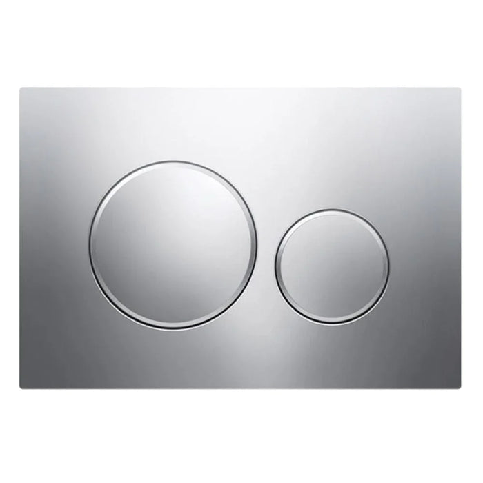 Milano Luxe Viola Concealed Flush Fitting With Chrome Push Plate AJ401+FD023