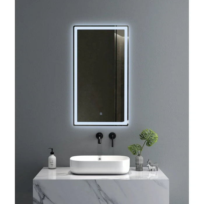 Milano Led Mirror With Touch Switch 500*900Mm Hs16376