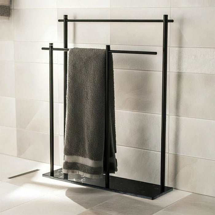 Milano Ace Floor Towel Bar (Fh250102) Matt Black-Made In China