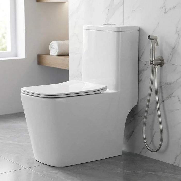 Milano Luxe Wc 188 Pro One Piece White 690x390x750 - Made In China