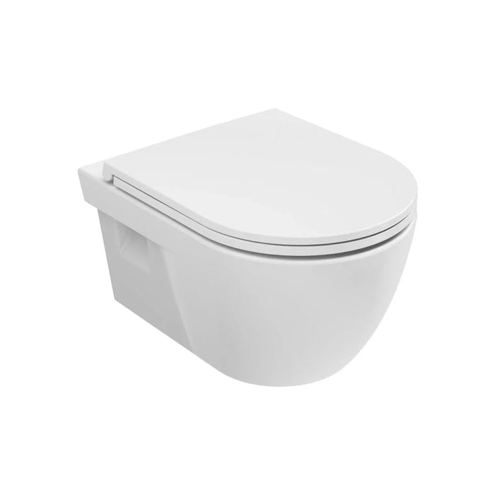 Isvea Soluzione Xi  Wall Hung  Wc 10Sy02002Sv & Seat Cover 40Kf02001 -2Pcs/Set- Made In Turkey