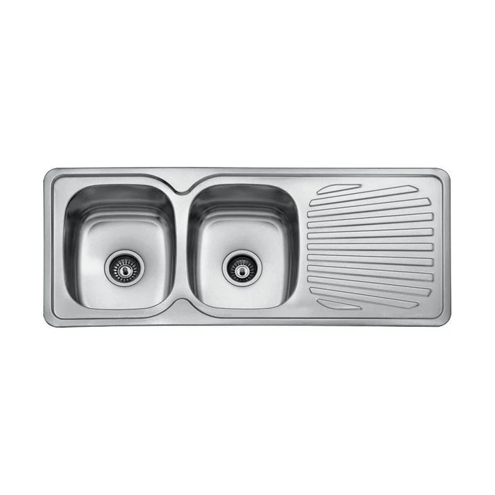 Milano Ss Kitchen SinkÊ Bl-839 1140X480X180 Inset-