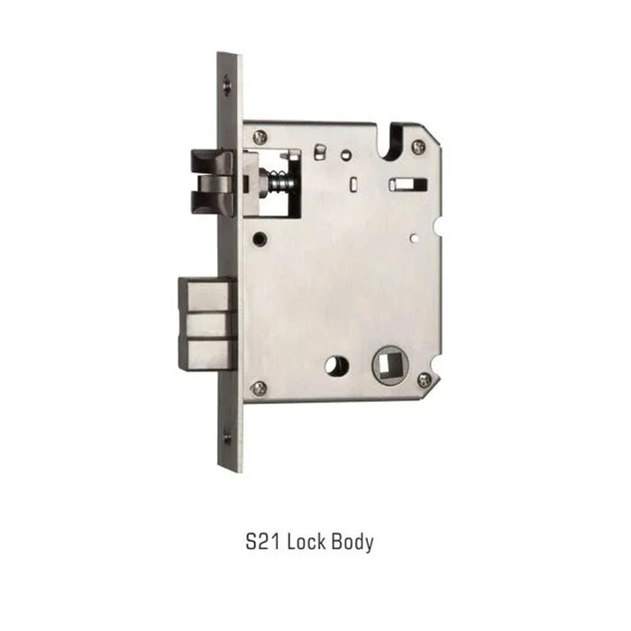 Milano Milo Lockbody| Heavy-Duty Door Lock Mechanism, Durable & Secure Lock Body Replacement, Easy to Install, Ideal for Residential & Commercial Doors, Premium Quality Hardware