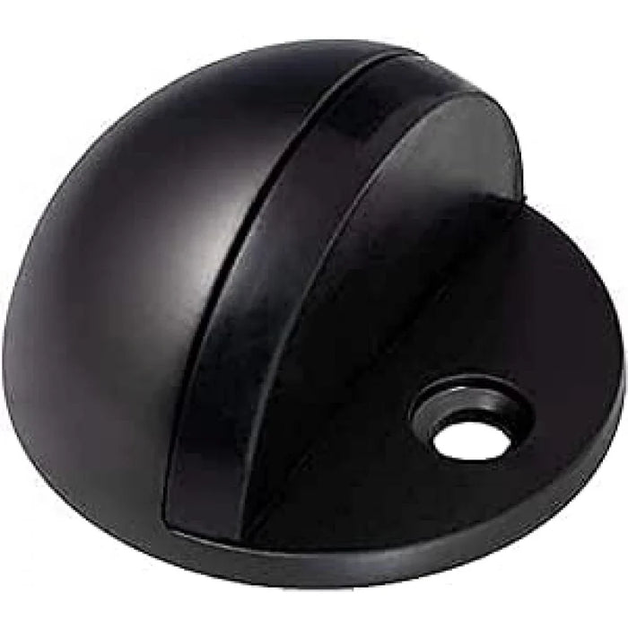 Milano MCS MB Half Round Door Stopper| Durable Wall Mounted Door Stop, Zinc Alloy Finish, Protect Walls & Doors, Easy Installation, Home & Office Safety Hardware