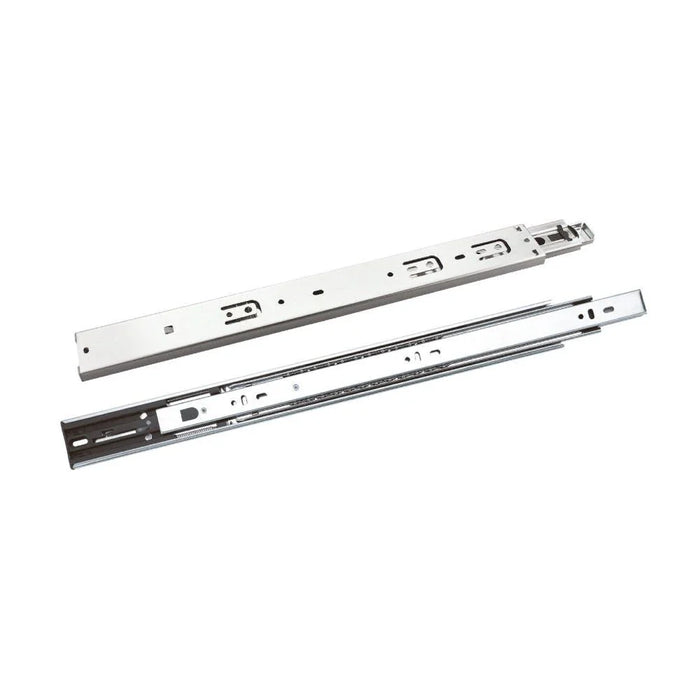 Milano Ball Bearing Drawer Railing With Soft Closing 14" Cp (15 Sets/Ctn)