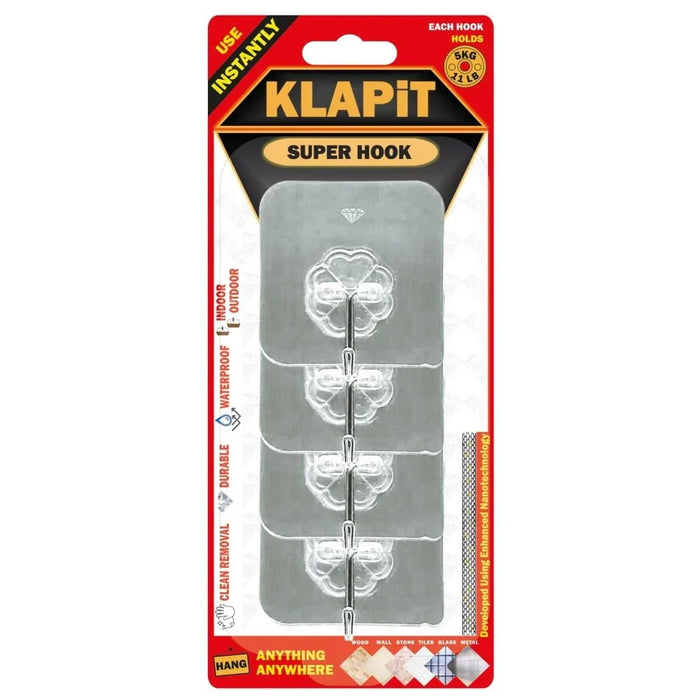 Klapit Super Hook Silver