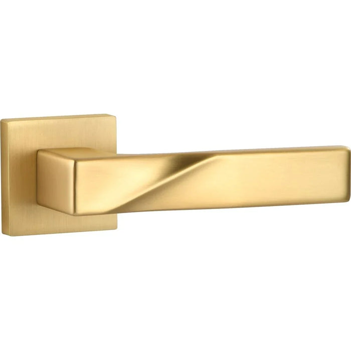 Milano ZA Theo Rossete Handle| Premium Zinc Alloy Interior Door Handle for Home, Office & Furniture| Modern Durable Design for Cabinets & Room Hardware Use 72L-732