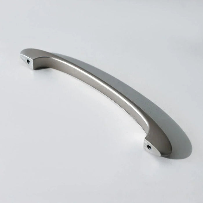 Milano Aria Cabinet Handle Zinc Alloy| Premium Pull Handle for Kitchen Cabinets, Drawers, Cupboards, Wardrobes| Sleek Modern Design Furniture Handle Handle | Bsn Matte |155X33X13Mm