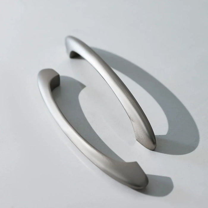 Milano Aria Cabinet Handle Zinc Alloy| Premium Pull Handle for Kitchen Cabinets, Drawers, Cupboards, Wardrobes| Sleek Modern Design Furniture Handle | Bsn Matte |195X33X13Mm