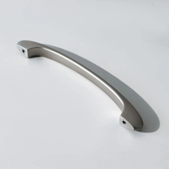 Milano Aria Cabinet Handle Zinc Alloy| Premium Pull Handle for Kitchen Cabinets, Drawers, Cupboards, Wardrobes| Sleek Modern Design Furniture Handle | Bsn Matte |195X33X13Mm