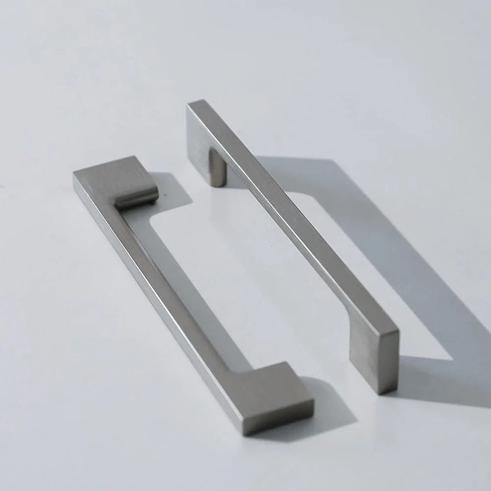 Milano Hazel Cabinet Handle Zinc Alloy| Stylish & Durable Pull Handle for Kitchen, Drawer, Cupboard, Wardrobe| Modern Design Furniture Handle Bsn Matte | 161X27.5X6Mm