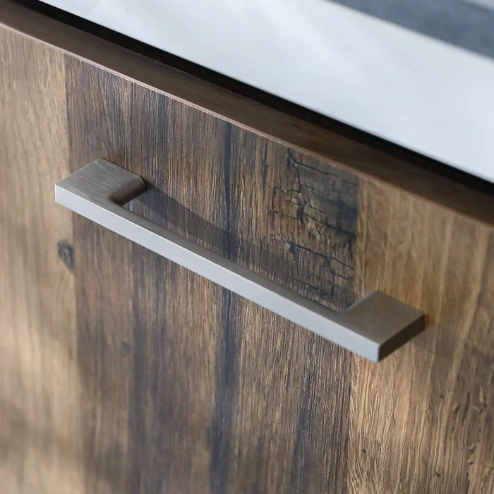 Milano Hazel Cabinet Handle Zinc Alloy| Stylish & Durable Pull Handle for Kitchen, Drawer, Cupboard, Wardrobe| Modern Design Furniture Handle Bsn Matte | 161X27.5X6Mm