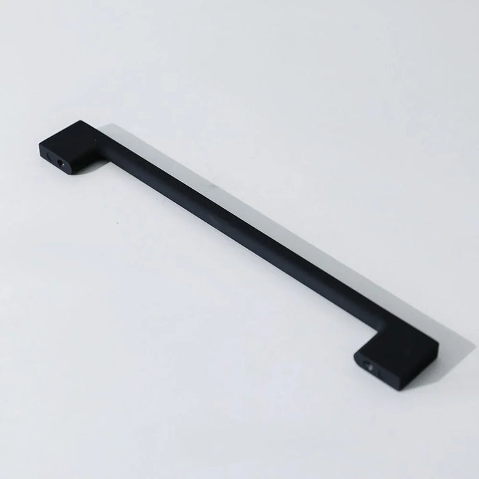 Milano Hazel Cabinet Handle Zinc Alloy| Stylish & Durable Pull Handle for Kitchen, Drawer, Cupboard, Wardrobe| Modern Design Furniture Handle Earl Black | 225X27.5X6Mm