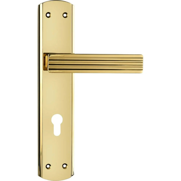 Milano Za Trice Lm136-655 Plate Handle Pvd