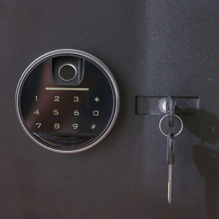 Milano Trudy 2.0 Digital Safe with Fingerprint Lock-Black-50SAS-500x350x310 mm-With 1-Year Warranty