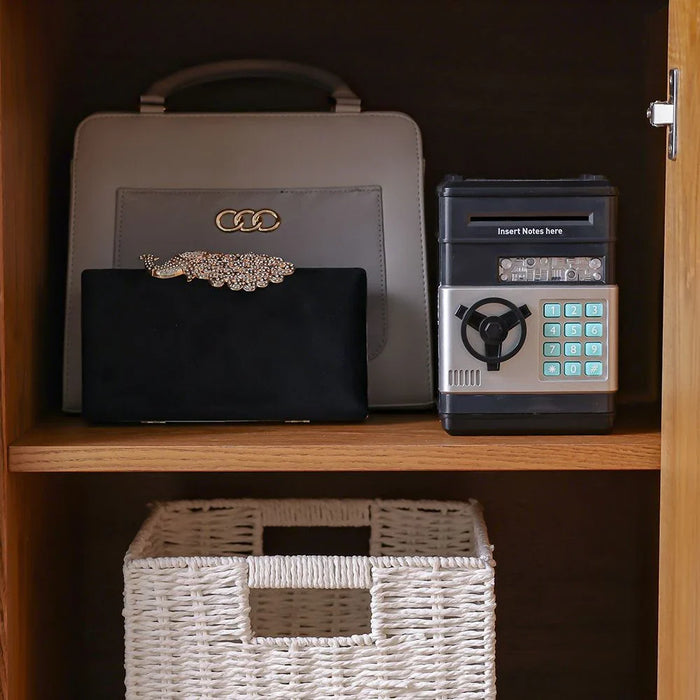 Milano Kids Bank - Black - 190x135x123 mm