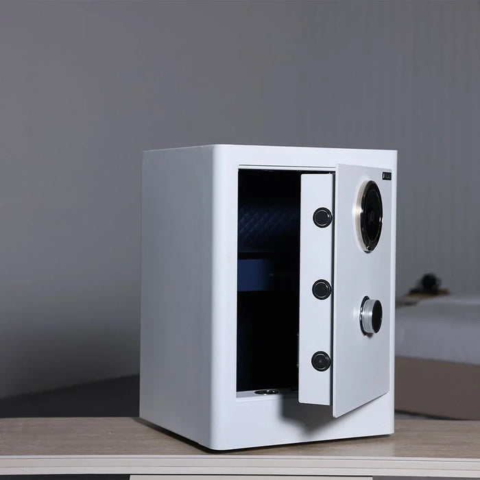 Milano Premium Anti-Burglary Safe-White-600x420x380 mm-With 1-Year Warranty