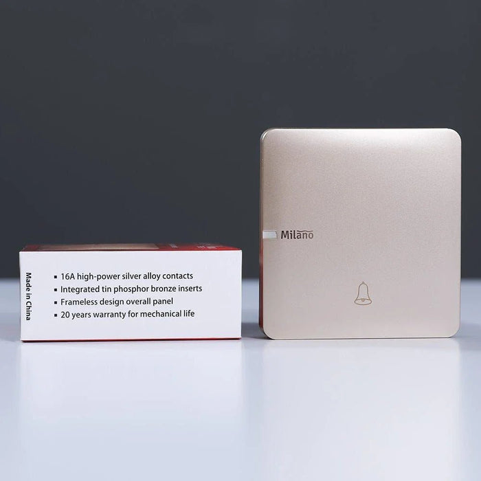 Milano Doorbell Switch Gd Ps