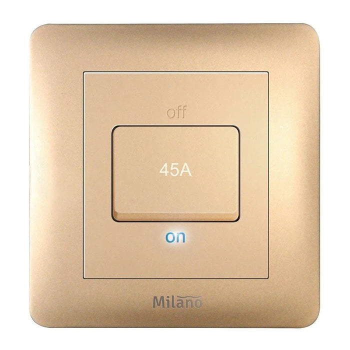 Milano 45A Dp Switch With Led Indicator Gd Ps