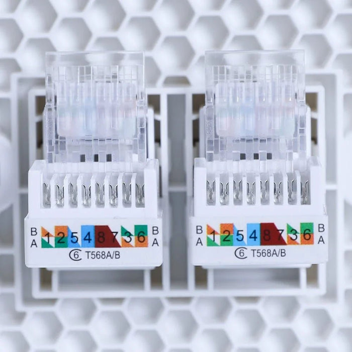 Milano Dual Computer Outlet Cat6 Sl Ps