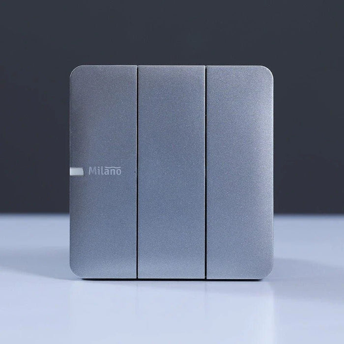 Milano 10A 3 Gang 2 Way Switch Sl Ps