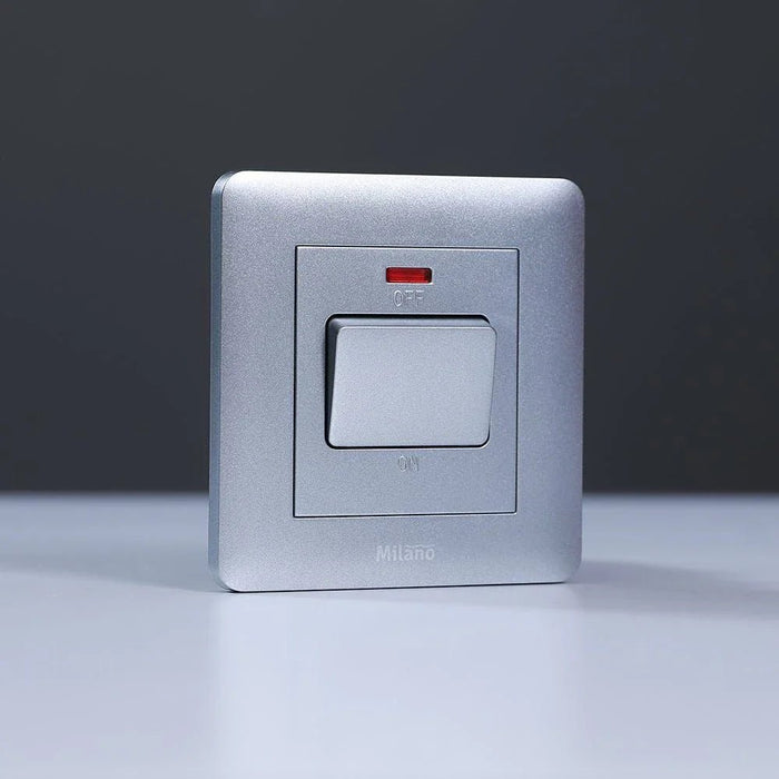 Milano 20A Dp Switch With Neon Sl Ps